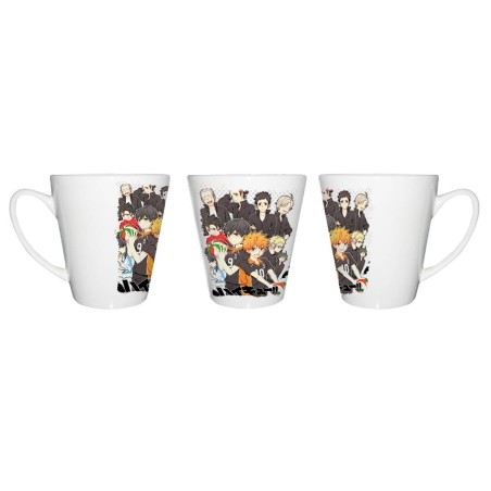 TAZA CÓNICA HAIKYUU TO THE TOP conica personalizada