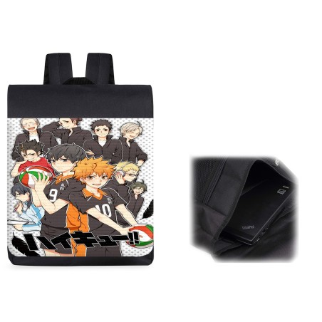 PACK MOCHILA Y ESTUCHE HAIKYUU TO THE TOP material escolar