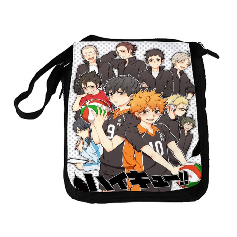 BANDOLERA REPORTERO MEDIANA BOLSO HAIKYUU TO THE TOP bolsa mochila hombro