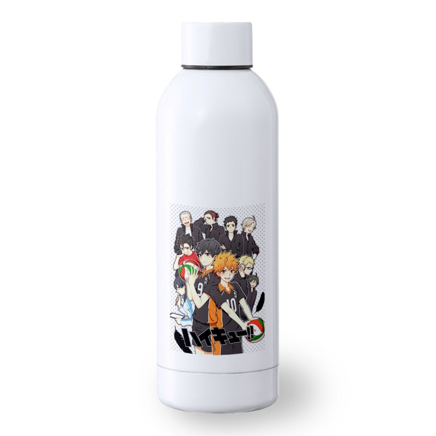 BIDON 500 ML ACERO INOXIDABLE HAIKYUU TO THE TOP deporte deportivo botella senderismo