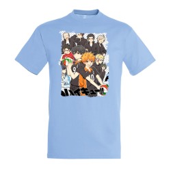 CAMISETA AZUL CIELO HAIKYUU...