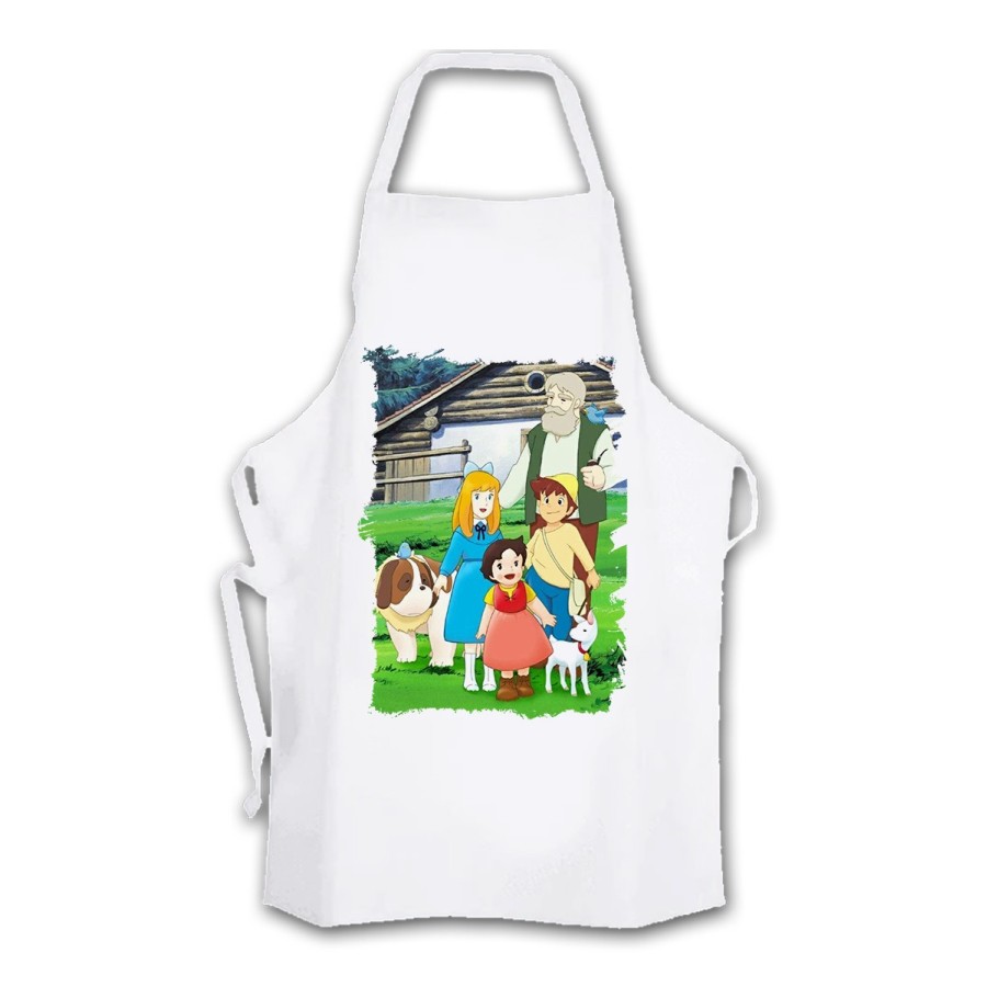 DELANTAL SERIE ANTIGUA DE HEIDI ANIME cocina personalizado