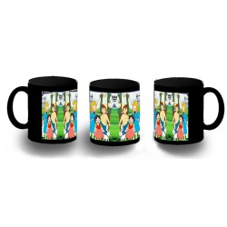 TAZA COMPLETAMENTE NEGRA...