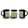 TAZA COMPLETAMENTE NEGRA SERIE ANTIGUA DE HEIDI ANIME personalizada