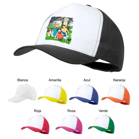 GORRA COLORES SERIE ANTIGUA DE HEIDI ANIME color personalizada