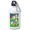 BIDON 400ML METALICO SERIE ANTIGUA DE HEIDI ANIME para viaje y deporte