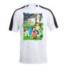 CAMISETA TÉCNICA FRANJA MANGAS NEGRA SERIE ANTIGUA DE HEIDI ANIME personalizada
