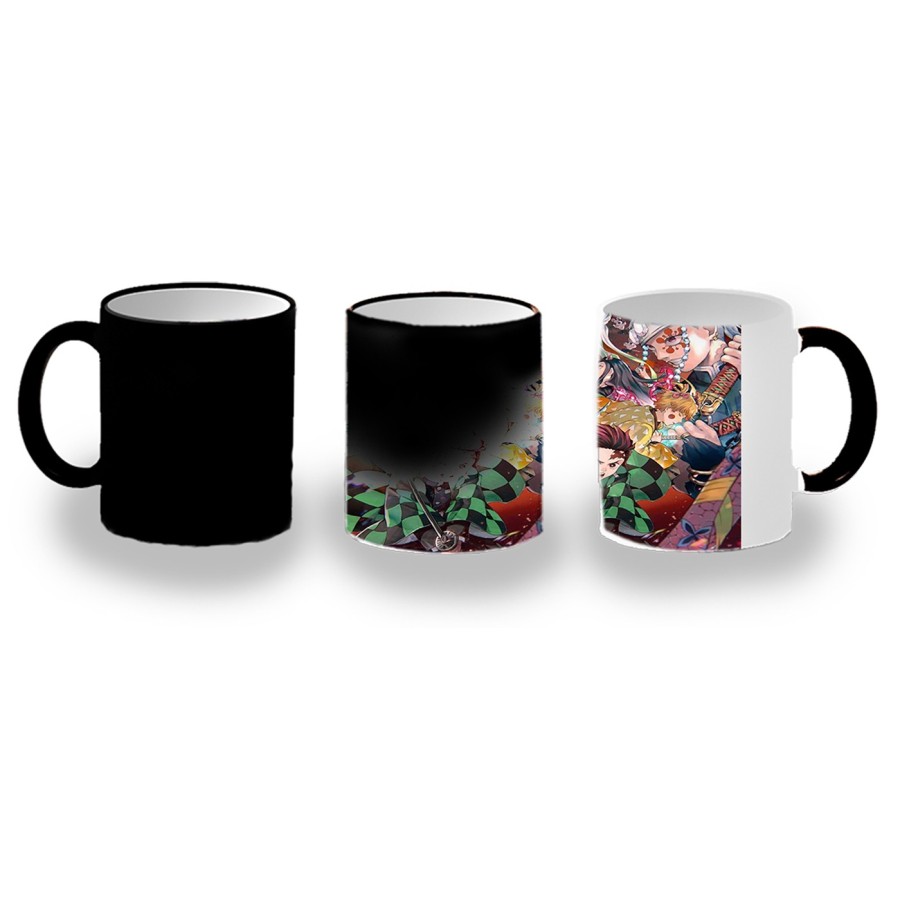 TAZA MÁGICA Kimetsu no Yaiba Distrito rojo personalizada