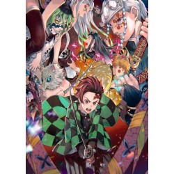 TAZA MÁGICA Kimetsu no Yaiba Distrito rojo personalizada