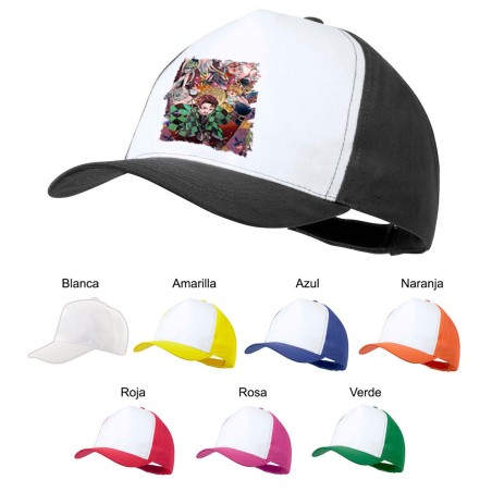 GORRA COLORES Kimetsu no Yaiba Distrito rojo color personalizada