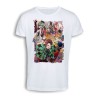 CAMISETA TACTO ALGODÓN Kimetsu no Yaiba Distrito rojo cómoda personalizada