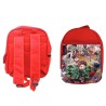 PACK MOCHILA ROJA Y ESTUCHE Kimetsu no Yaiba Distrito rojo material escolar