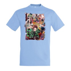 CAMISETA AZUL CIELO Kimetsu...