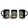 TAZA COMPLETAMENTE NEGRA boku no hero academia my hero academia personalizada
