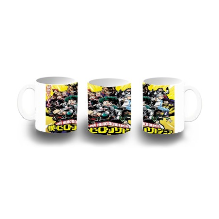 TAZA DE PLASTICO boku no hero academia my hero academia niños personalizada