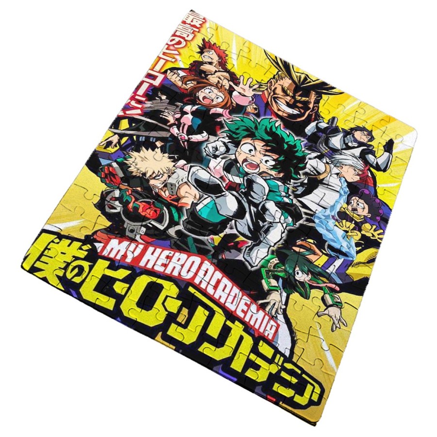 PUZZLE DE TAMAÑO Y PIEZAS A ELEGIR boku no hero academia my hero academia rompecabezas educativo puzle