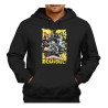 SUDADERA NEGRA CON CAPUCHA boku no hero academia my hero academia adulto poliester algodón personalizada