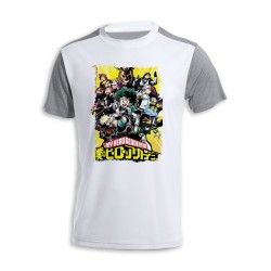 CAMISETA DISEÑO BICOLOR...
