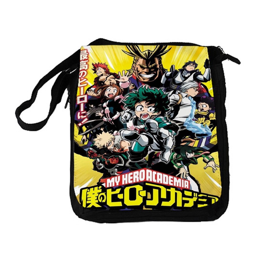 BANDOLERA REPORTERO MEDIANA BOLSO boku no hero academia my hero academia bolsa mochila hombro