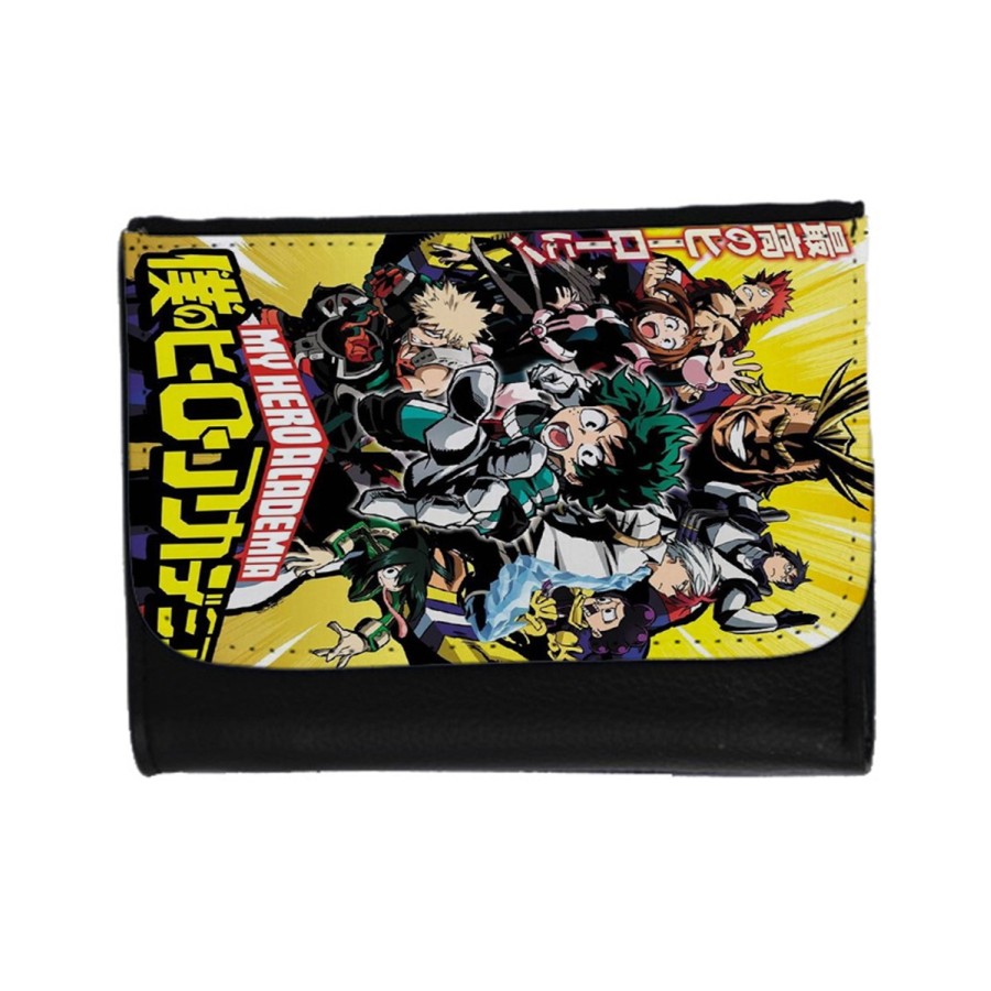 BILLETERA BILLETERO boku no hero academia my hero academia unisex negro monedero