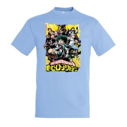 CAMISETA AZUL CIELO boku no...