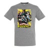 CAMISETA GRIS MEZCLA boku no hero academia my hero academia moda verano personalizada