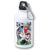 BIDON 400ML METALICO Oliver y Benji capitan Tsubasa para viaje y deporte