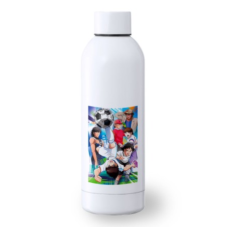 BIDON 500 ML ACERO INOXIDABLE Oliver y Benji capitan Tsubasa deporte deportivo botella senderismo