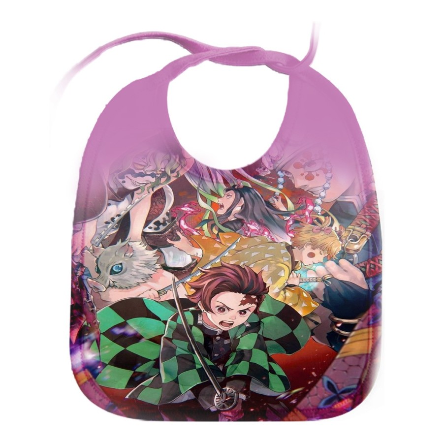 BABERO COLORES Kimetsu no Yaiba Distrito rojo personalizado bebe