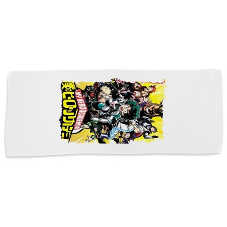 TOALLA GIMNASIO GYM ABSORBENTE boku no hero academia my hero academia suave con bolsita