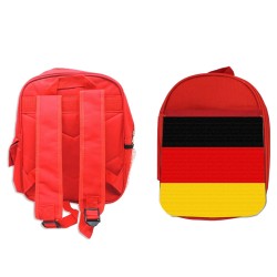 MOCHILA ROJA ALEMANIA...