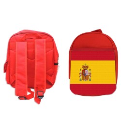 MOCHILA ROJA BANDERA ESPAÑA...