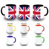 TAZA COLORES BANDERA INGLATERRA LONDRES color personalizada