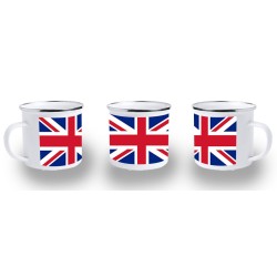 TAZA METALICA BANDERA...