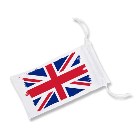 FUNDA BOLSA MULTIUSOS BANDERA INGLATERRA LONDRES gafas dados rol personalizada color