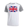 CAMISETA DISEÑO BICOLOR BANDERA INGLATERRA LONDRES personalizada