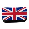 ESTUCHE NECESER DE LONA BANDERA INGLATERRA LONDRES unisex negro monedero billetera