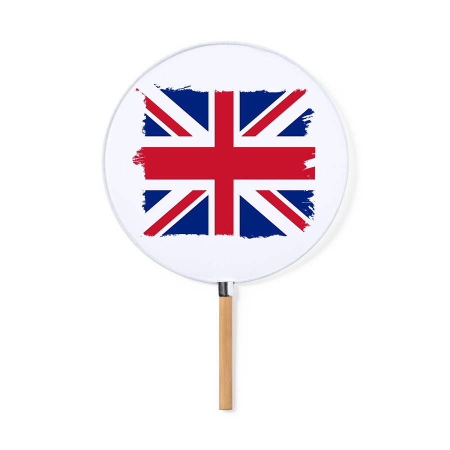 ABANICO ESTILO PAI PAI BANDERA INGLATERRA LONDRES moda primavera verano elegante