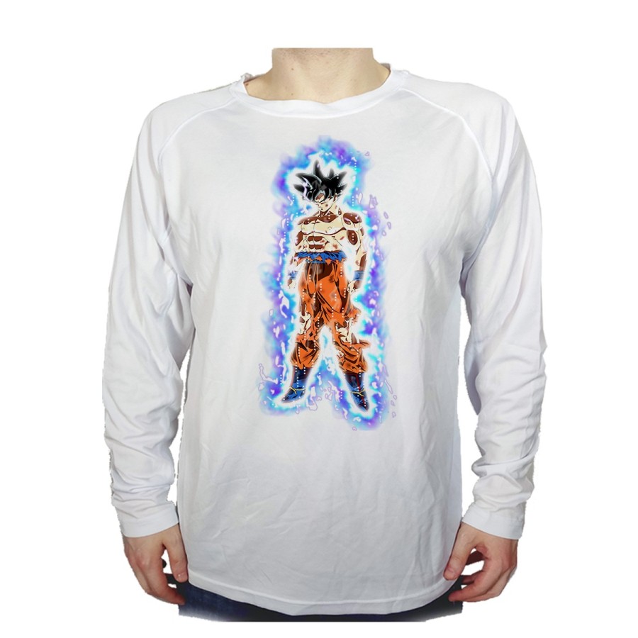 CAMISETA MANGA LARGA ULTRA INSTINTO MIGATE NO GOKUI personalizada