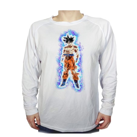 CAMISETA MANGA LARGA ULTRA INSTINTO MIGATE NO GOKUI personalizada