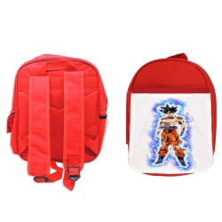 MOCHILA ROJA ULTRA INSTINTO MIGATE NO GOKUI backpack rucksak