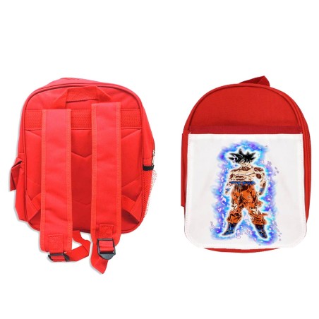 MOCHILA ROJA ULTRA INSTINTO MIGATE NO GOKUI backpack rucksak