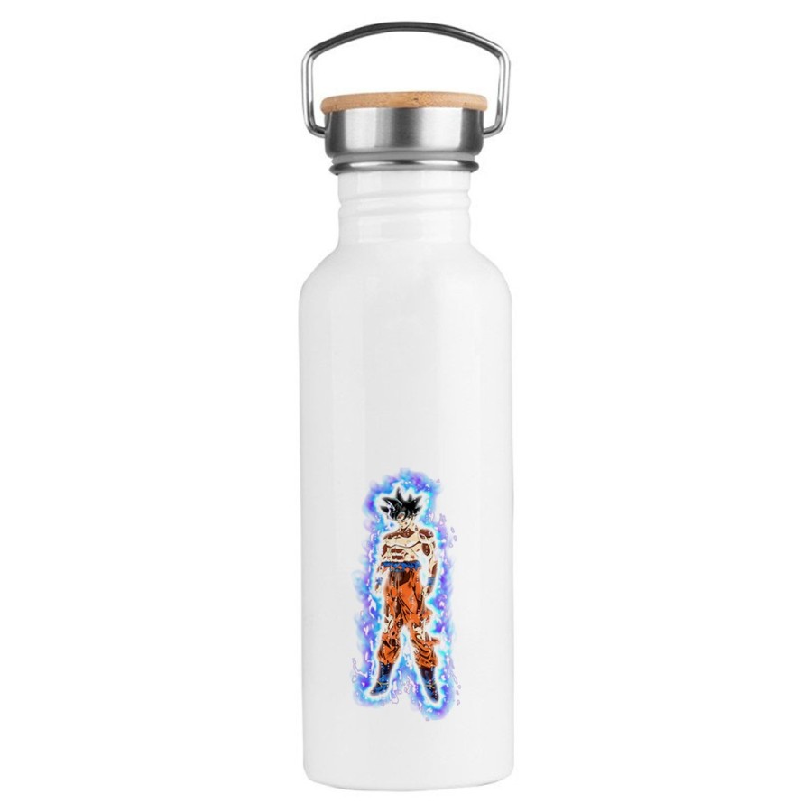 BIDON 750 ML ACERO INOXIDABLE ESTILO RETRO ULTRA INSTINTO MIGATE NO GOKUI deporte deportivo botella