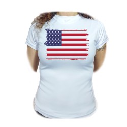 CAMISETA MUJER BANDERA DE...