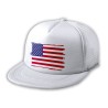 GORRA 5 PANELES REDECILLA TRASERA BANDERA DE LOS ESTADOS UNIDOS estilo rapero