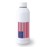 BIDON 500 ML ACERO INOXIDABLE BANDERA DE LOS ESTADOS UNIDOS deporte deportivo botella senderismo