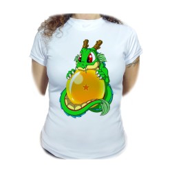 CAMISETA MUJER dragon ball...