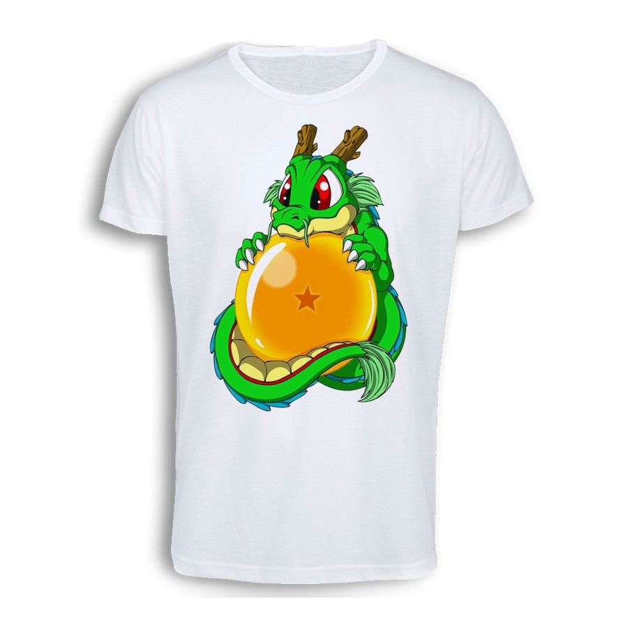 CAMISETA TACTO ALGODÓN dragon ball z super shenron dragon bola cómoda personalizada