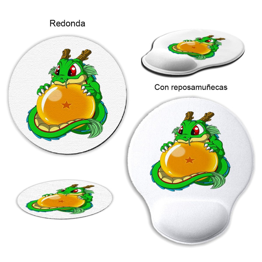 ALFOMBRILLA REDONDA dragon ball z super shenron dragon bola pc raton