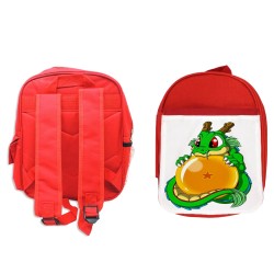 MOCHILA ROJA dragon ball z...